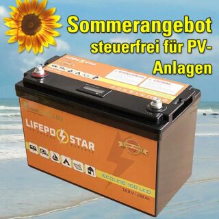 LIFEPO STAR ECOLINE 100 LCD