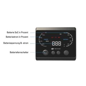 TBB Power MEH-B Batteriemonitor Anzeige