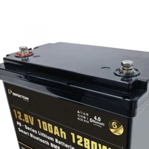 Perfektium LiFePO4 Lithium Batterie PB 12V 100Ah Pro Bluetooth, ECE R10