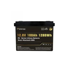 Perfektium LiFePO4 Lithium Batterie PB 12V 100Ah Pro Bluetooth, ECE R10