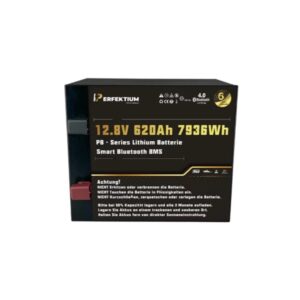 Perfektium PB-12-620 LiFepo batterie 620 Ah Bluetooth 7.936 Wh