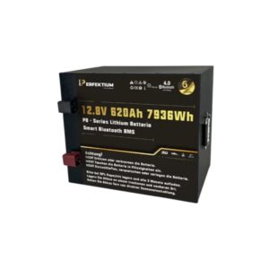 Perfektium PB-12-620 LiFepo batterie 620 Ah Bluetooth 7.936 Wh