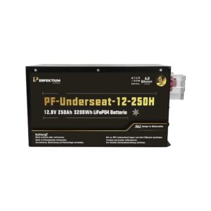 Perfektium PF-Underseat 12-250H LifePO Batterie Lithium Bluetooth Heizung Untersitz