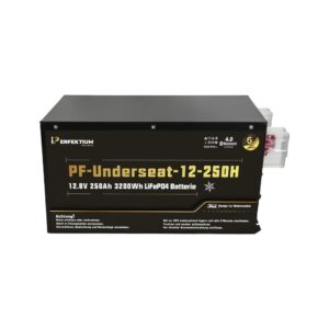 Perfektium PF-Underseat 12-250H LifePO Batterie Lithium Bluetooth Heizung Untersitz