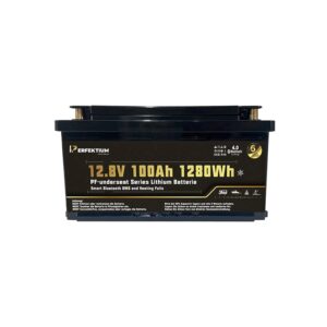 Perfektium PF Underseat 12-100H Untersitz Bluetooth Heizung 100 Ah Batterie Lifepo